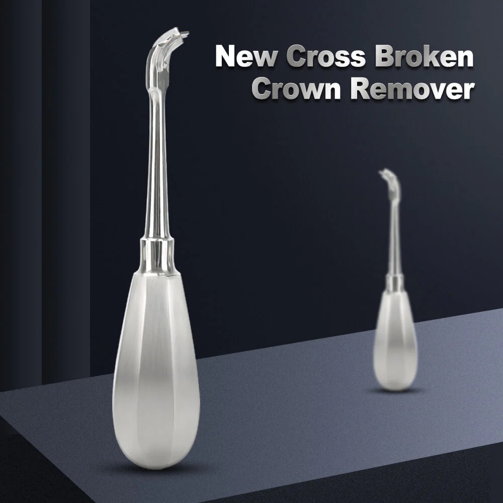 Dental Crown Remover Spreader, Dental Cross Crown Lifter, Dental Cross Broken Crown Remover